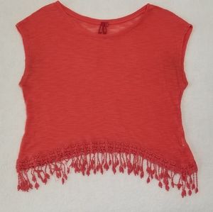 Medium Orange Red Camel T-Shirt